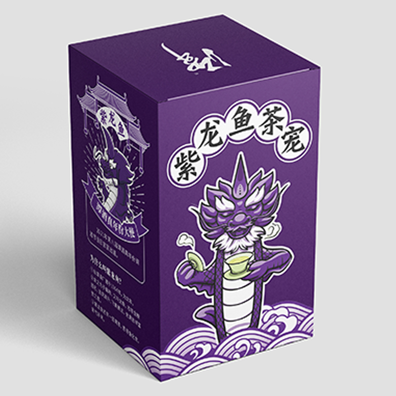 紫龙鱼茶宠包装正面