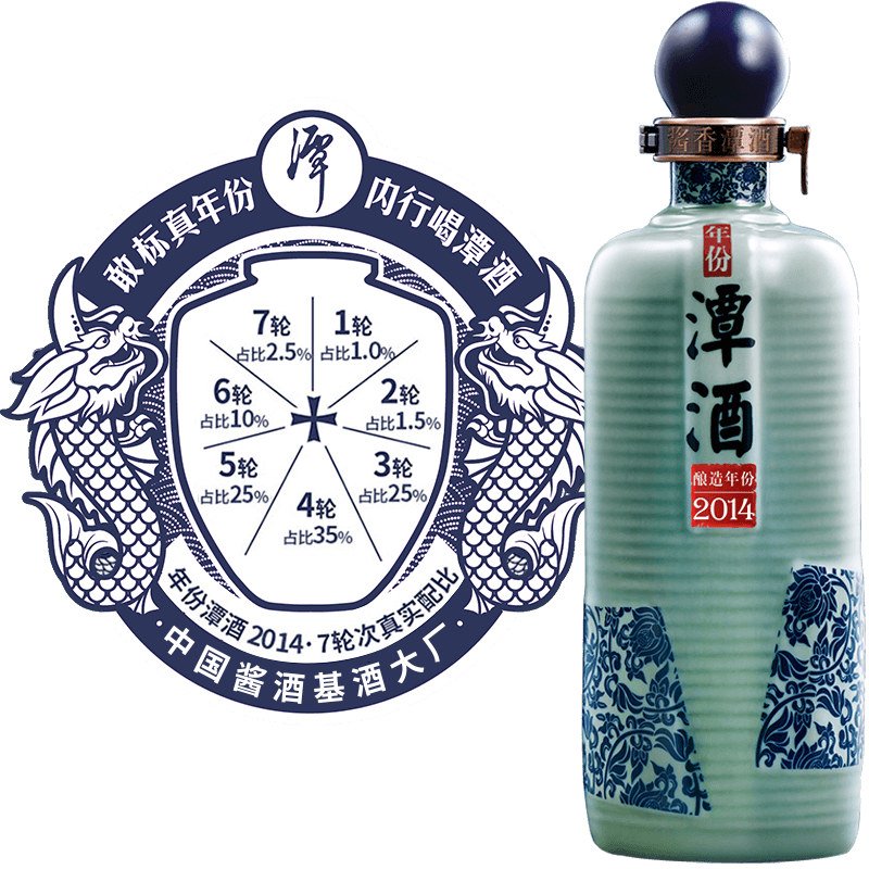 年份潭酒2014