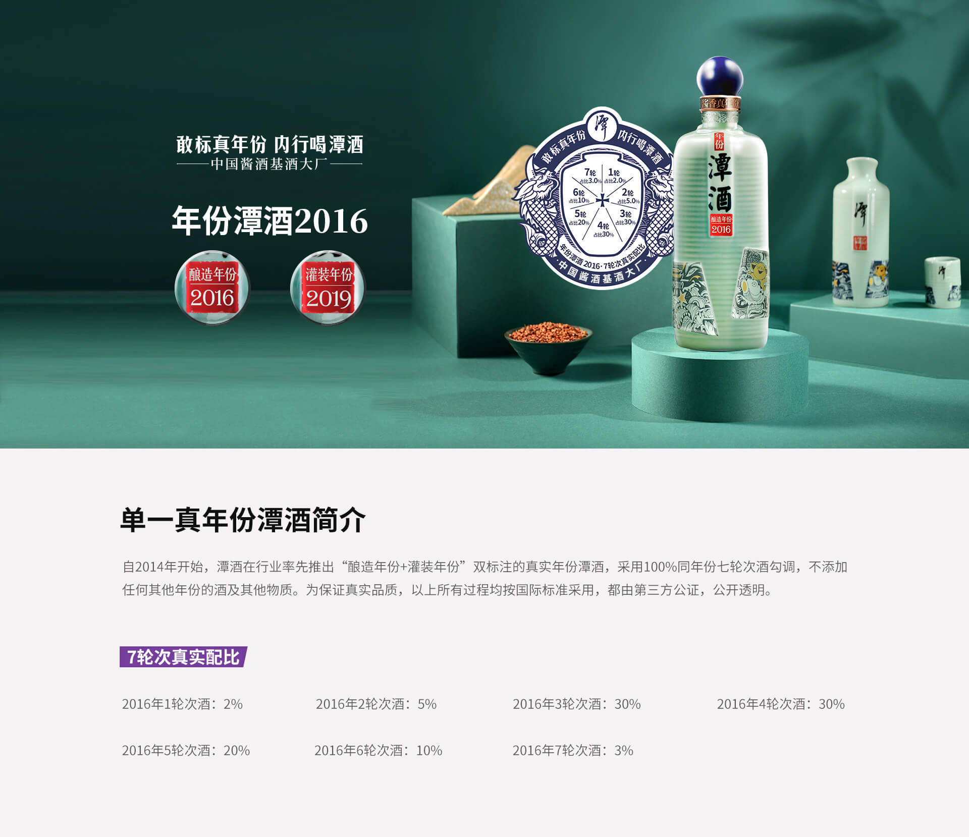 潭酒 金酱 红潭 红得发紫 紫潭100ml*1瓶真实年份酱香型白酒53度-淘宝网